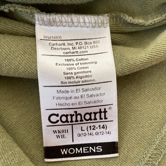 Carhartt Green Short Sleeve Tee - Picture 6 of 6
